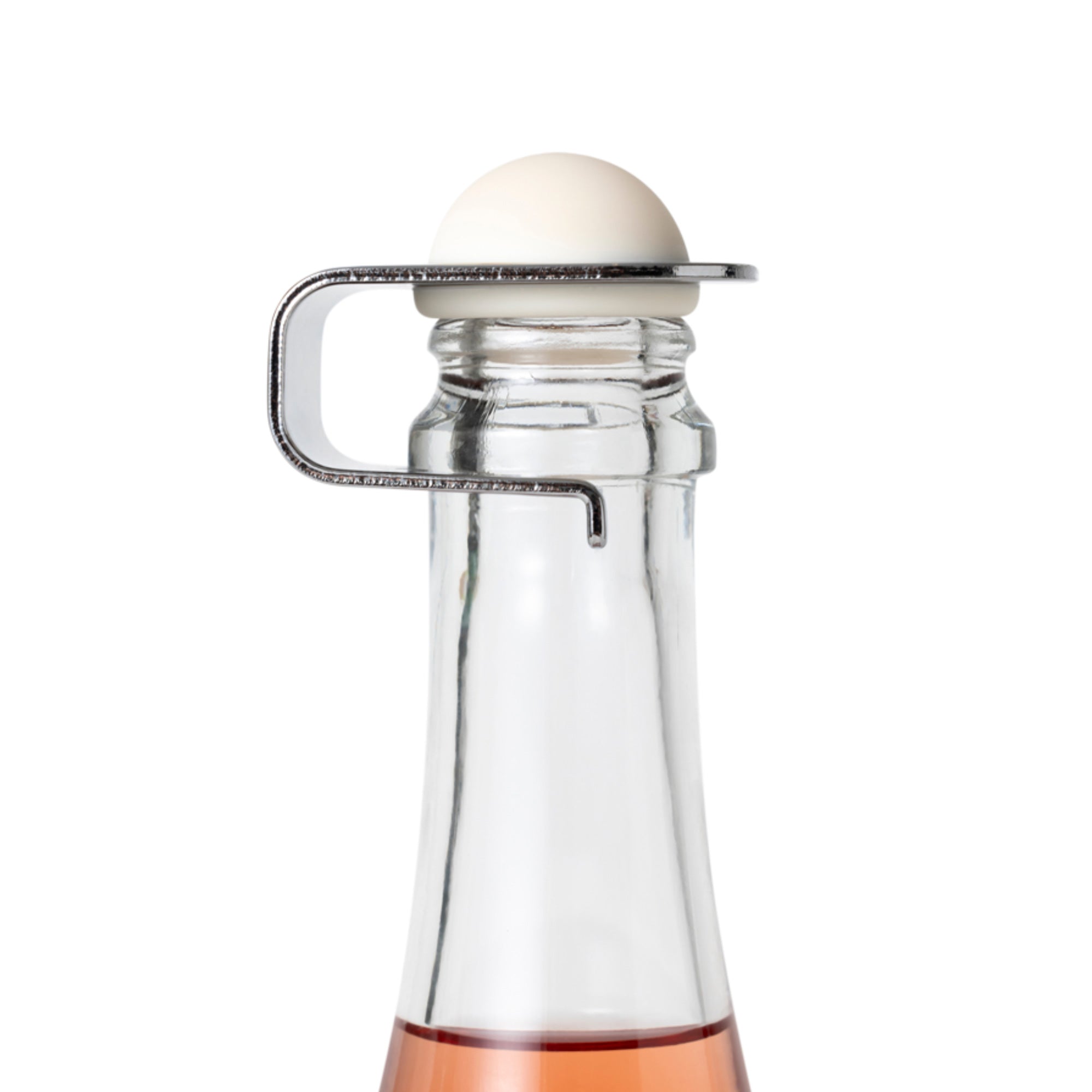 The NON Stopper fitted to the neck of a NON bottle