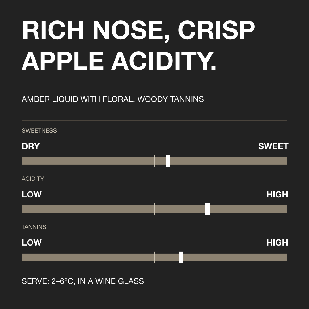 NON8 Torched Apple & Oolong taste profile